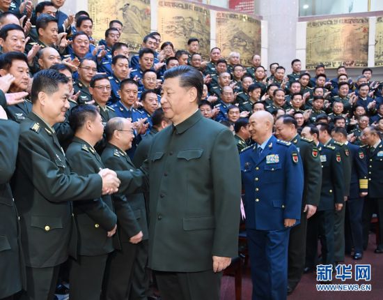 习近平出席全军院校长集训开班式并发表重要讲话(图2)